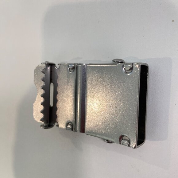 Calvin Klein Jeans Silver Belt Buckle Replacement With CK Logo Metal Design Dura - Picture 14 of 16